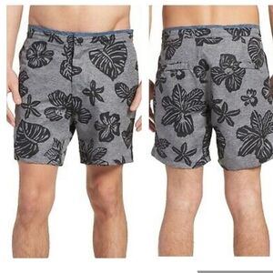 Scotch & Soda  Printed Floral Tropical Melange Swim Short Size XL